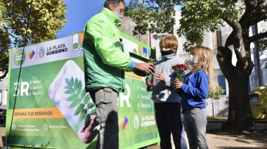 En una nueva jornada de Eco-canje, los vecinos de Villa Elisa podrán cambiar sus materiales reciclables por plantines