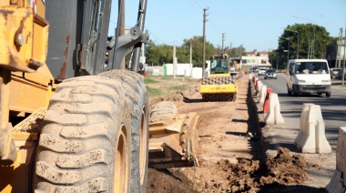 Avanzan las obras para ensanchar Avenida 31 entre Gonnet y Hernández