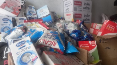 Con casi 2 mil litros de leche finalizó la colecta de La Plata Solidaria