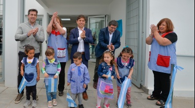 En el marco del programa Escuelas a la Obra inauguraron el Jardín de Infantes N° 908 de Quequén