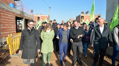 Kicillof y Sujarchuk recorrieron los avances de obras de infraestructura en Escobar