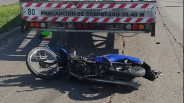 Un motociclista murió en la intersección de Ruta 36 y avenida 44 de La Plata