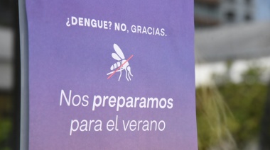 Intensifican la prevención del dengue en La Plata, con descacharreo domiciliario y capacitación